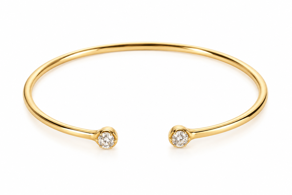 Open-End Lab-Grown Diamond Bracelet – MYLU JEWELRY