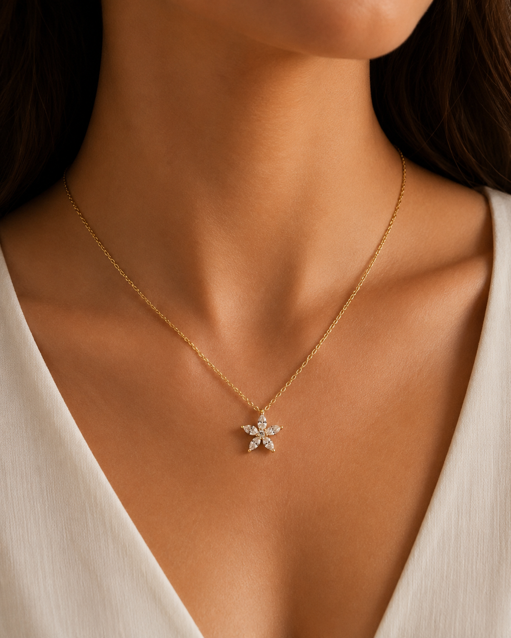 BLOSSOM SPARK NECKLACE
