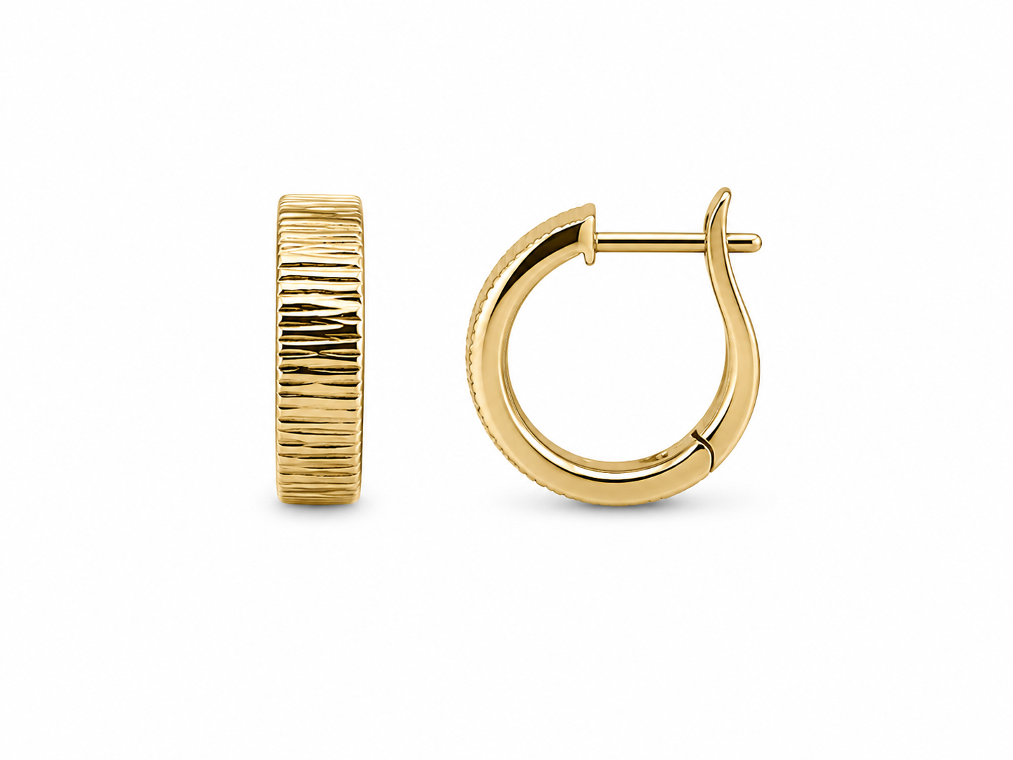 AURELIA TEXTERED HOOPS