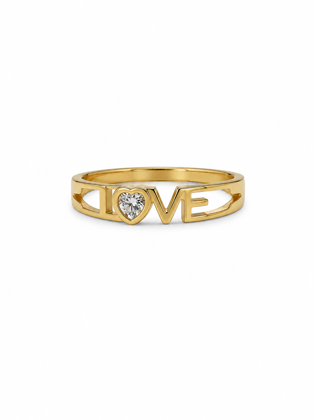 AMOUR HEART RING
