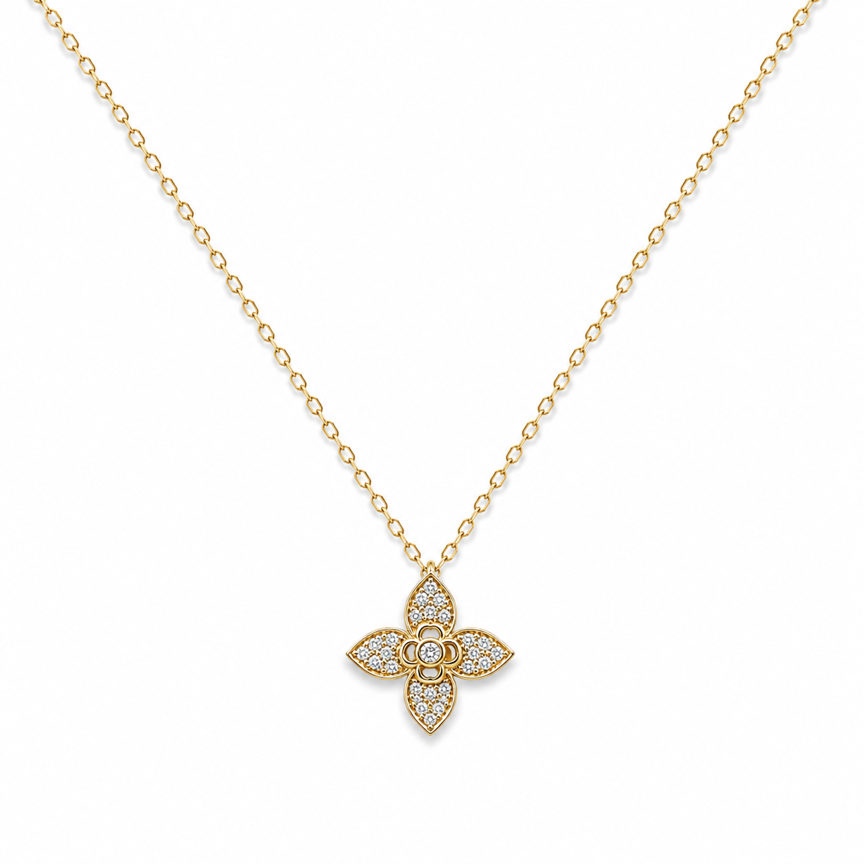 GOLDEN FLEUR NECKLACE